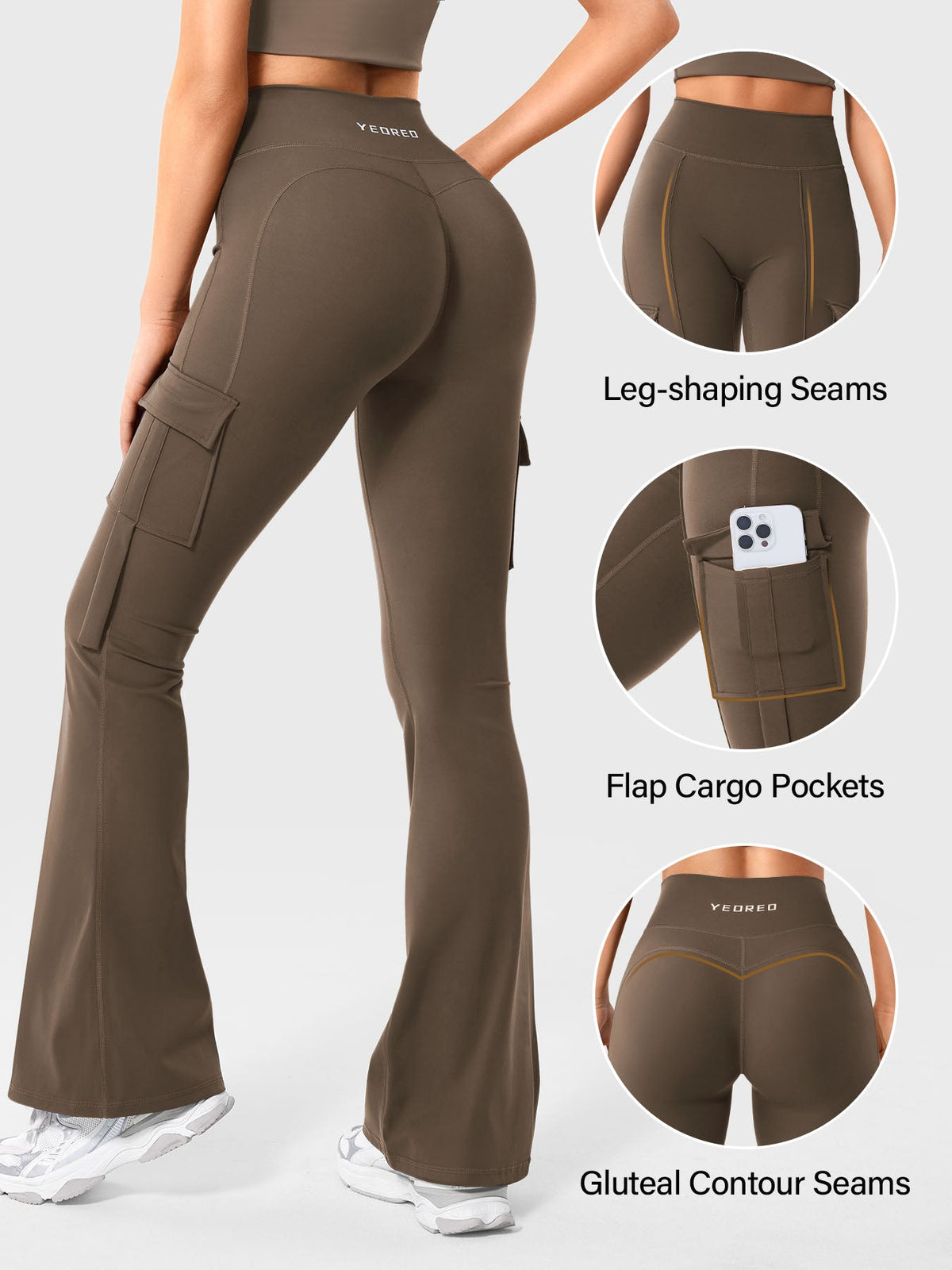 Legging Byenda CoreFlex évasé - AERLO