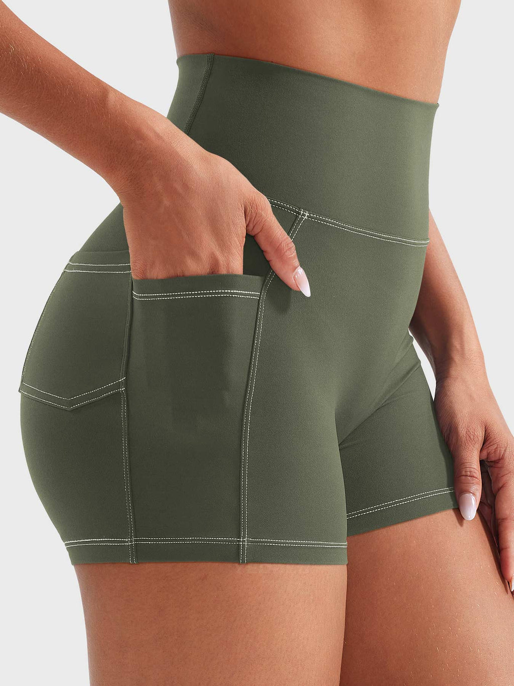 Short Bernicy 3.6" Faux Denim - AERLO