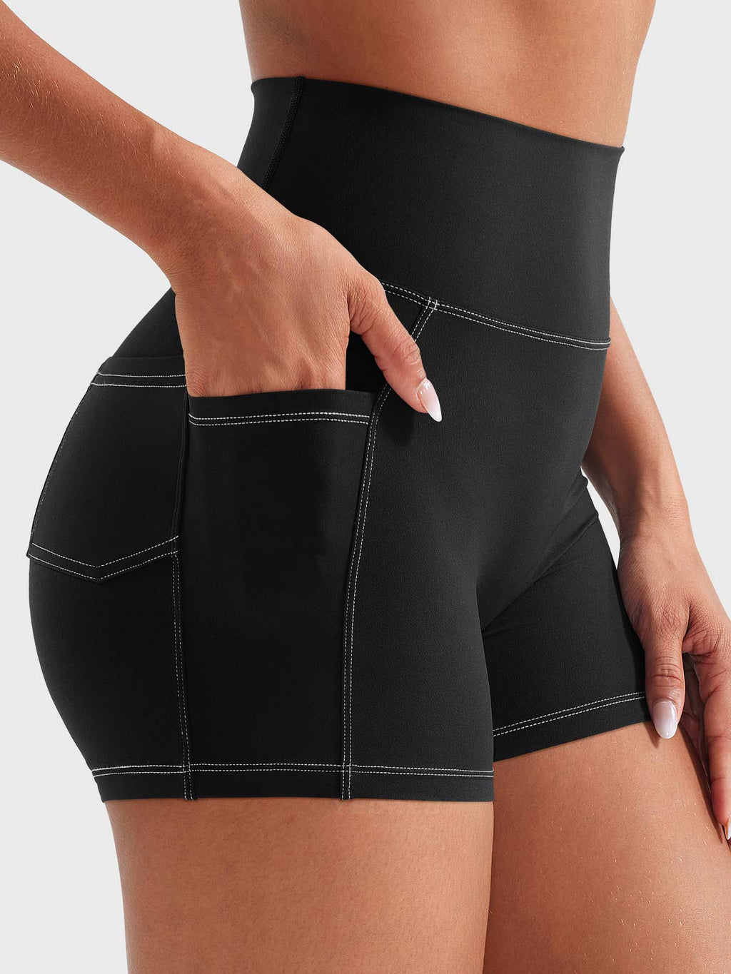 Short Bernicy 3.6" Faux Denim - AERLO