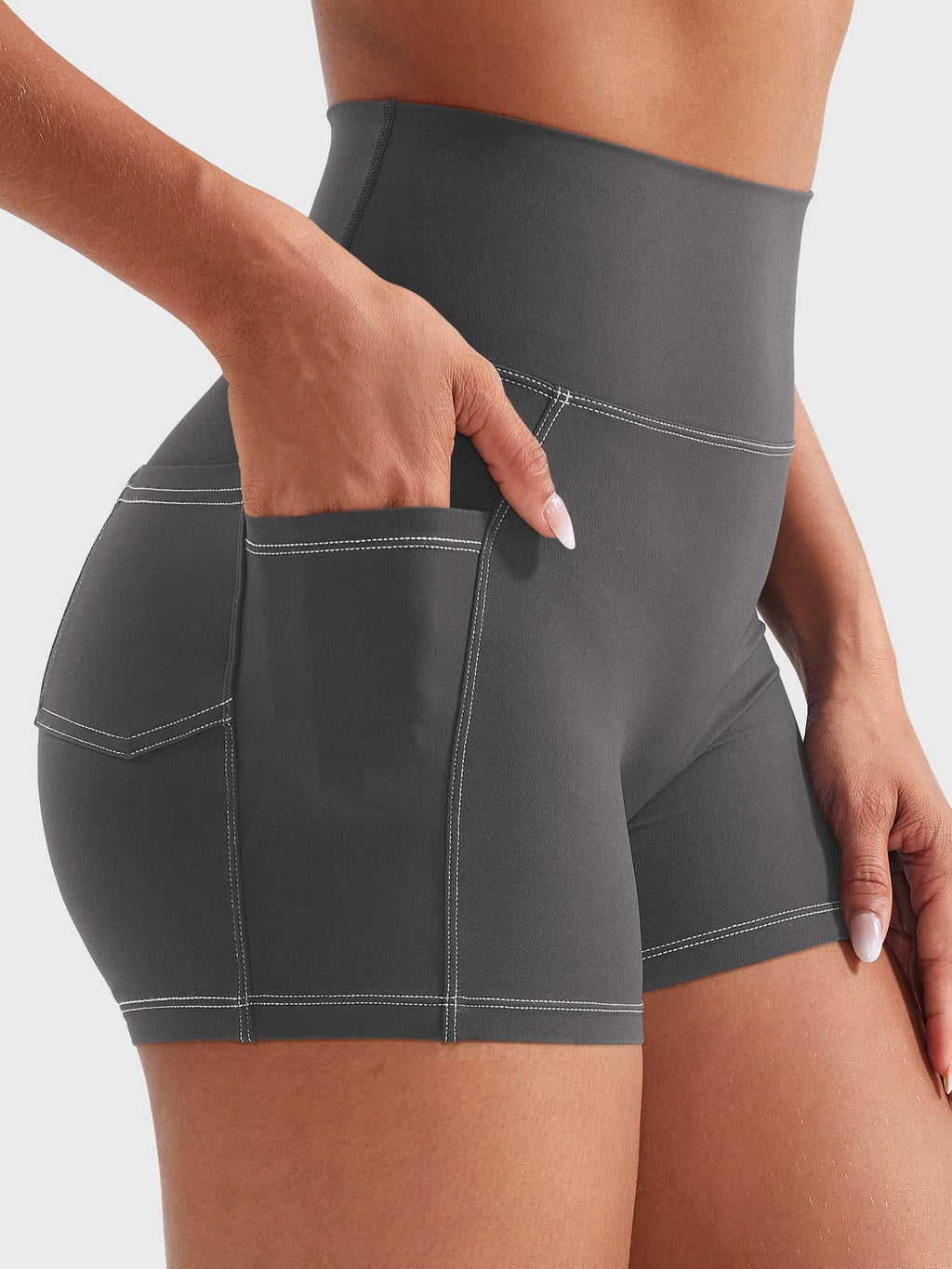 Short Bernicy 3.6" Faux Denim - AERLO