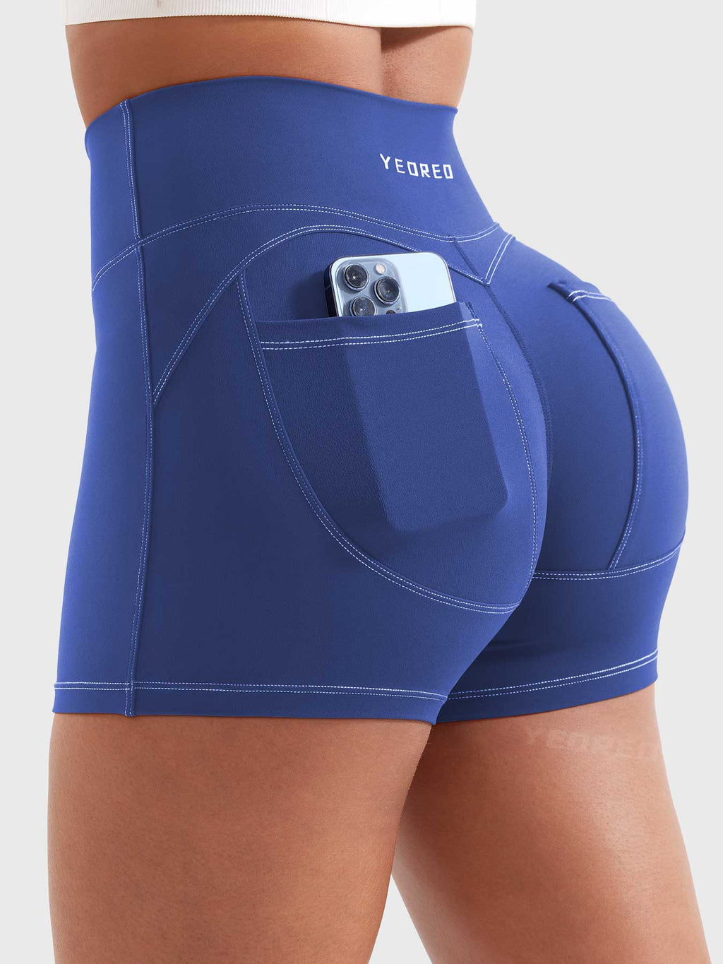 Short Astridy 3.6" Faux Denim - AERLO