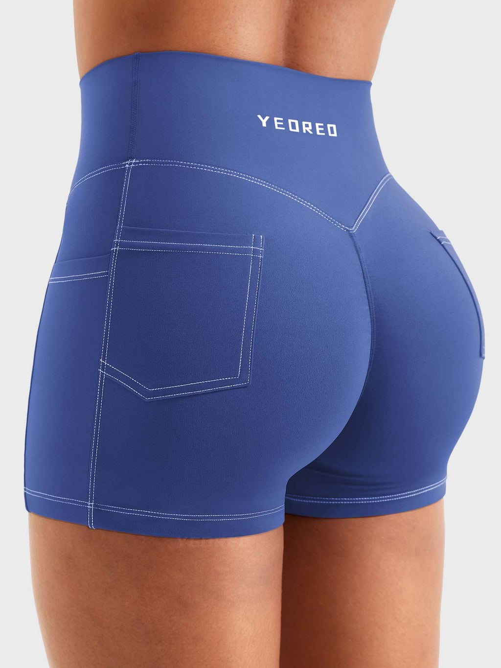 Short Bernicy 3.6" Faux Denim - AERLO