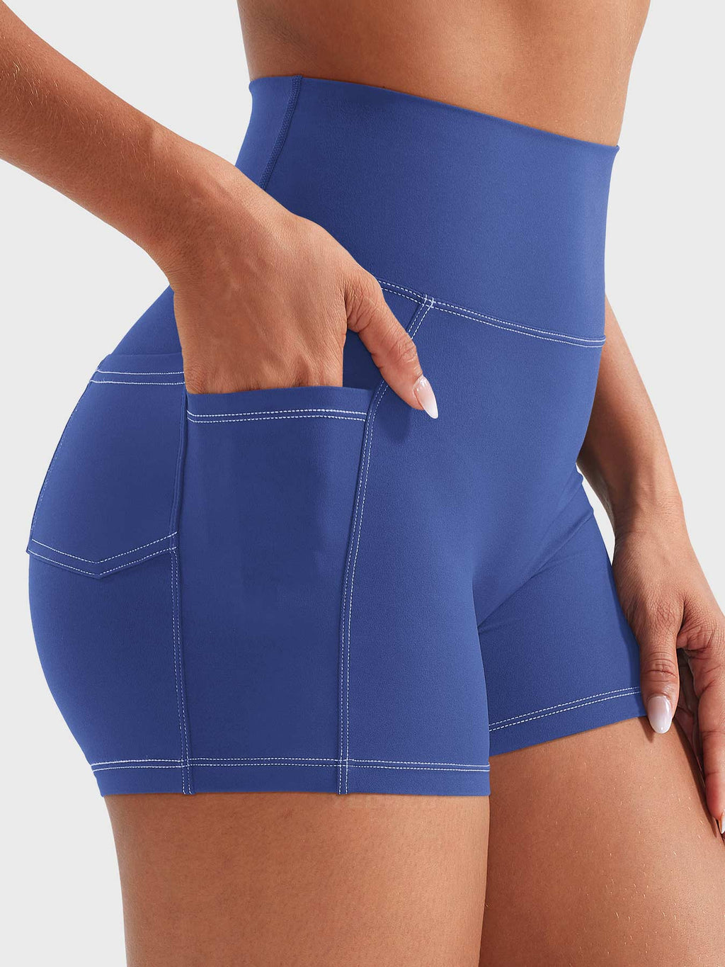 Short Bernicy 3.6" Faux Denim - AERLO