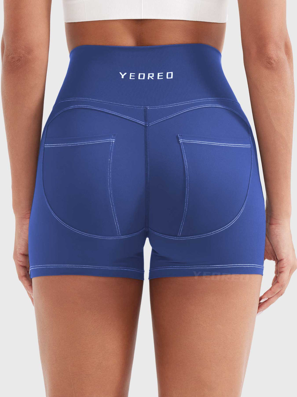 Short Astridy 3.6" Faux Denim - AERLO