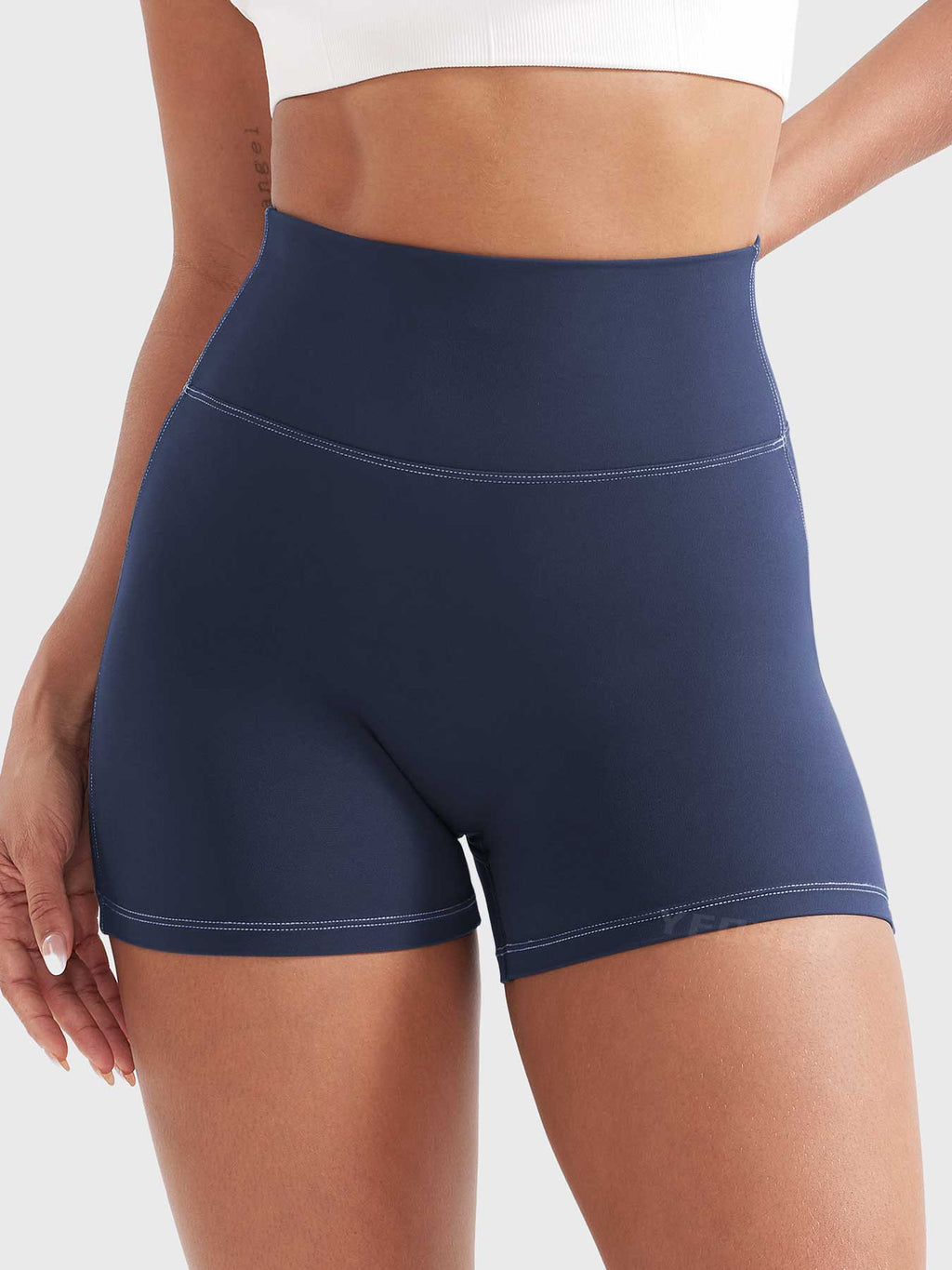 Short Astridy 3.6" Faux Denim - AERLO