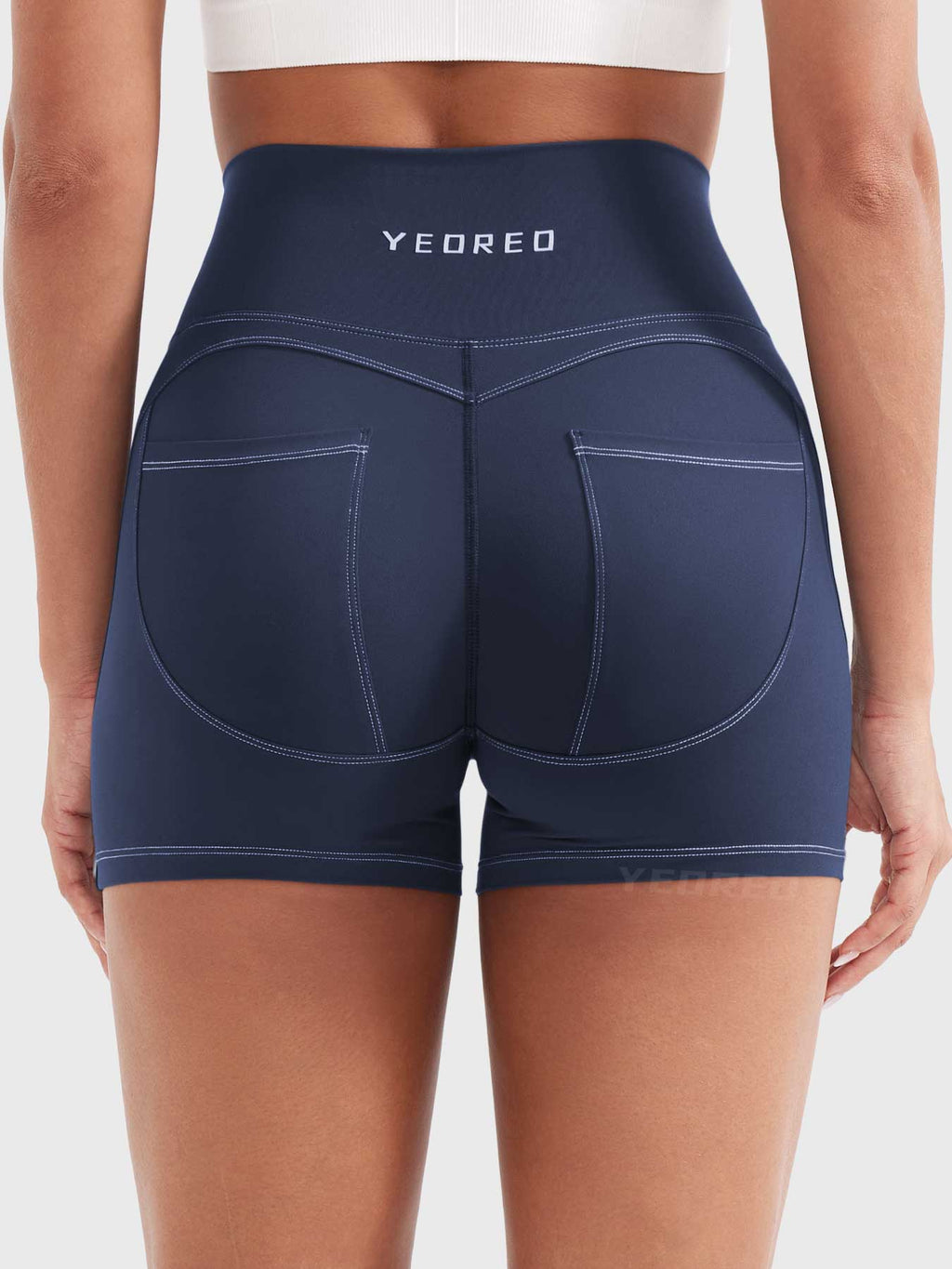 Short Astridy 3.6" Faux Denim - AERLO