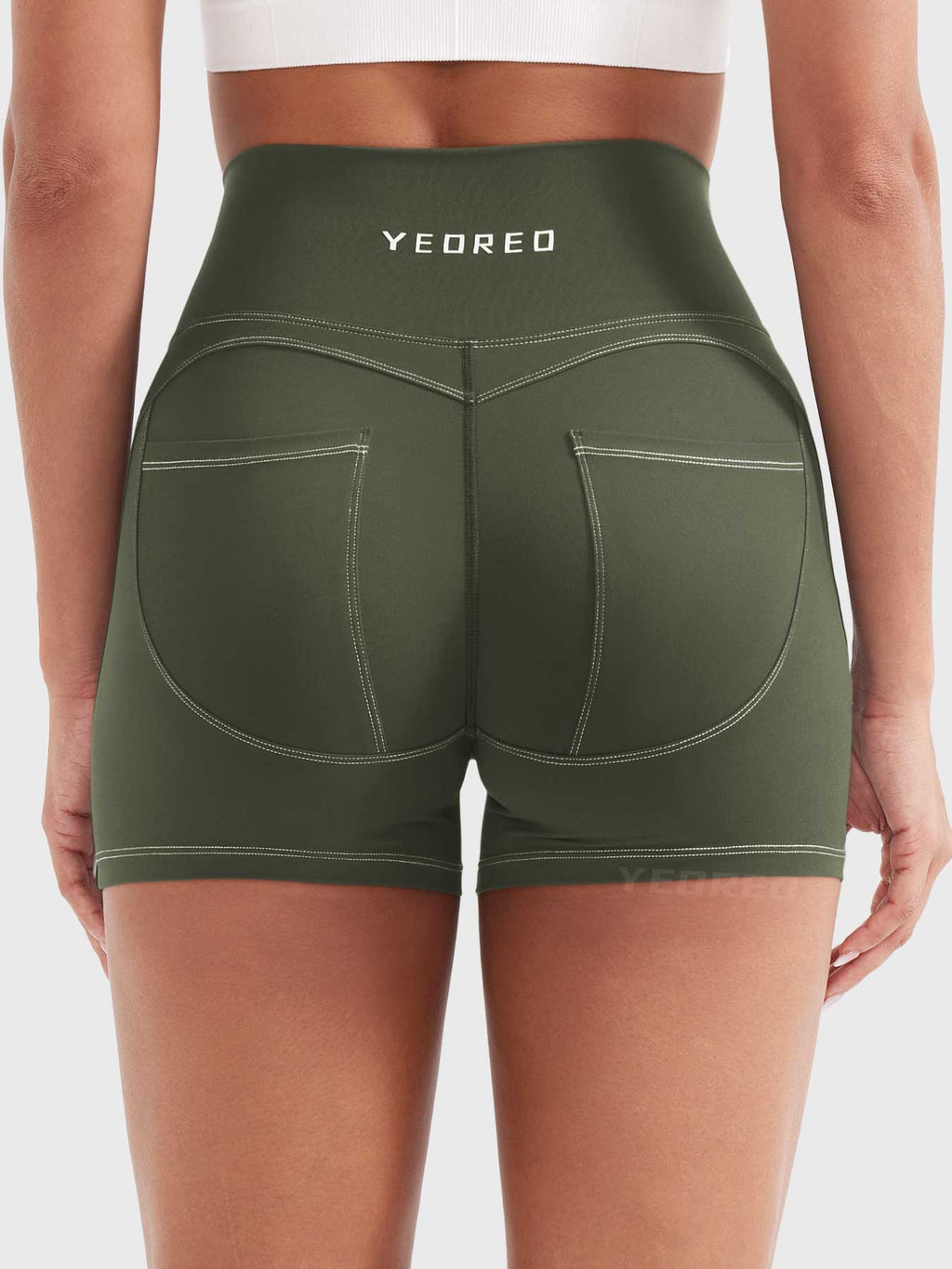 Short Astridy 3.6" Faux Denim - AERLO