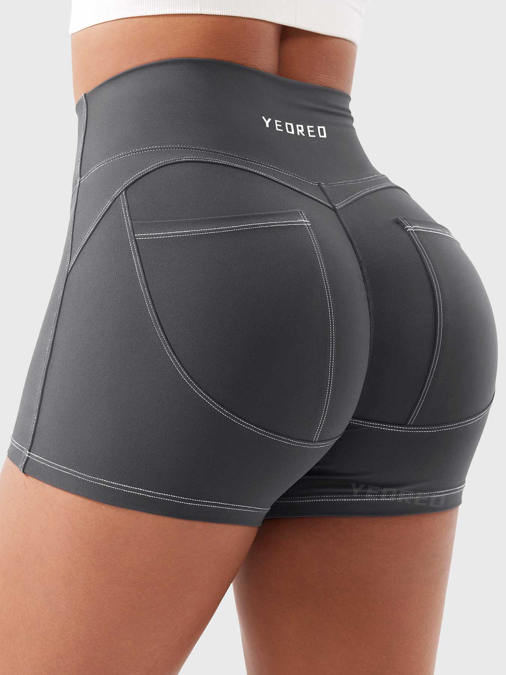 Short Astridy 3.6" Faux Denim - AERLO