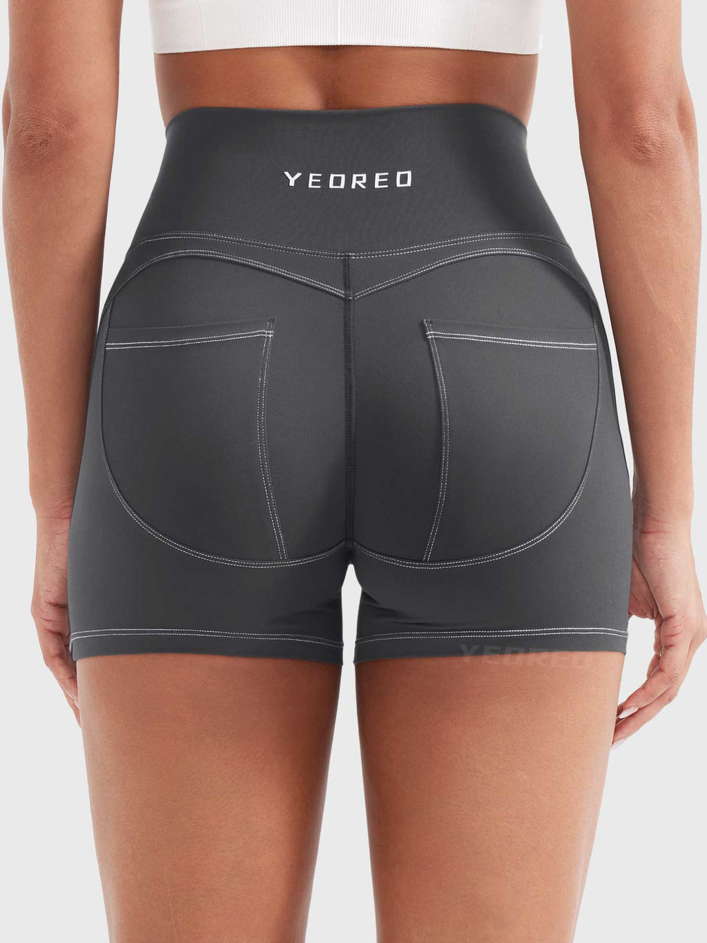 Short Astridy 3.6" Faux Denim - AERLO